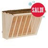 Mangiatoia per fieno Kerbl XL Nature - L 28 x P 20,5 x H 22 cm