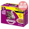 76 + 20 gratis! 96 x 85 / 100 g Whiskas   - 96 x 85 g 1+ Creamy Soups Selezione Classica