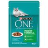 Purina One Indoor Formula - 12 x 85 g con Tonno e Fagiolini