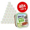 Happy Cat Minkas Duo 48 x 100 g - Pollame e agnello