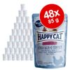 Happy Cat Buste All Meat 48 x 85 g - Sterilised Pollo e Trota