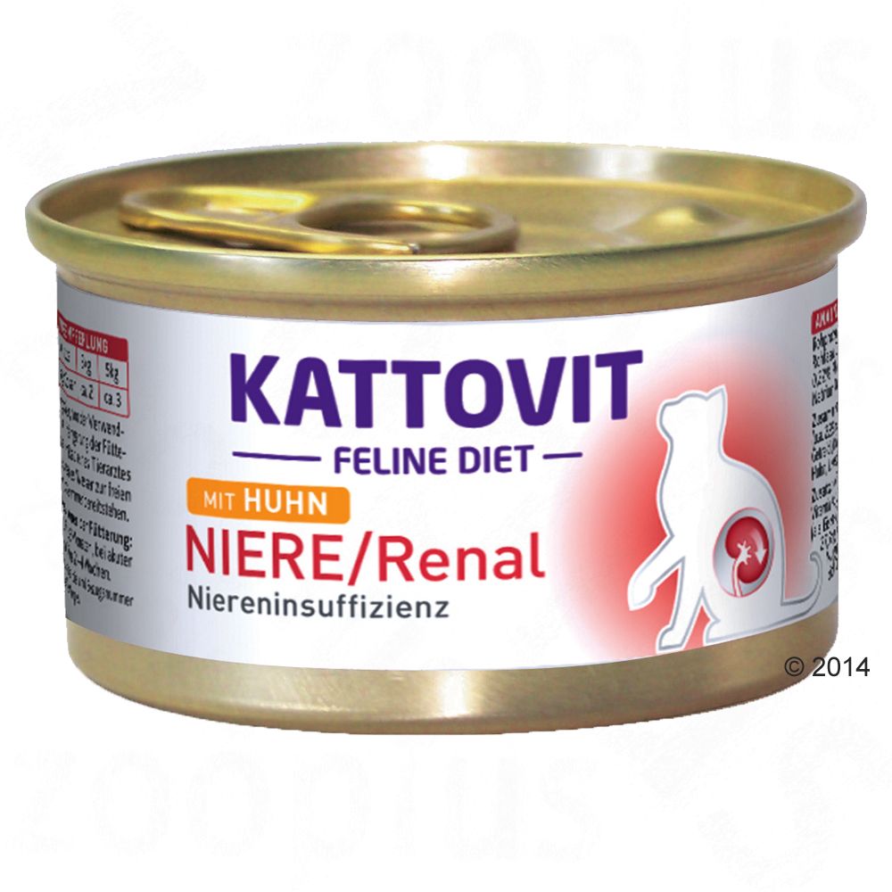 Image of Kattovit Renal (insuficiencia renal) 12 x 85 g - Cordero 04000158770011