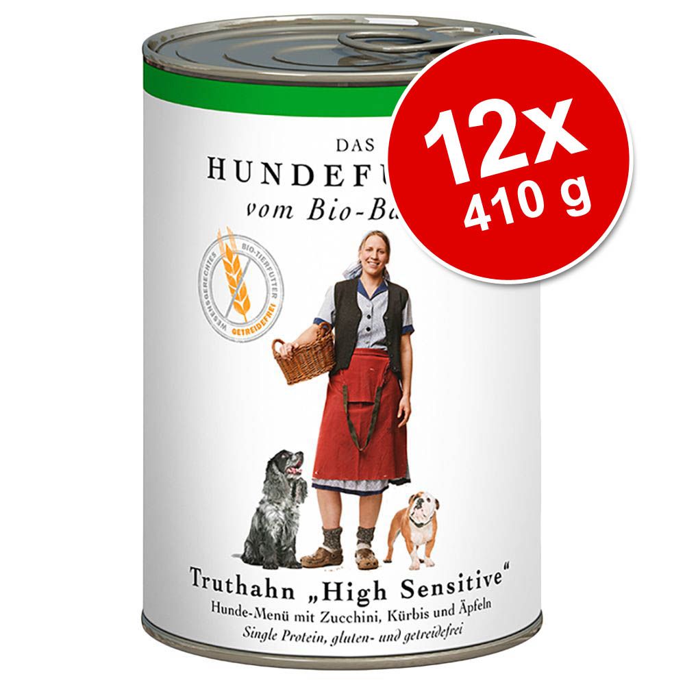 Image of Defu High Sensitive comida ecológica 12 x 410 g - Pack Ahorro - Vacuno 04026813571076