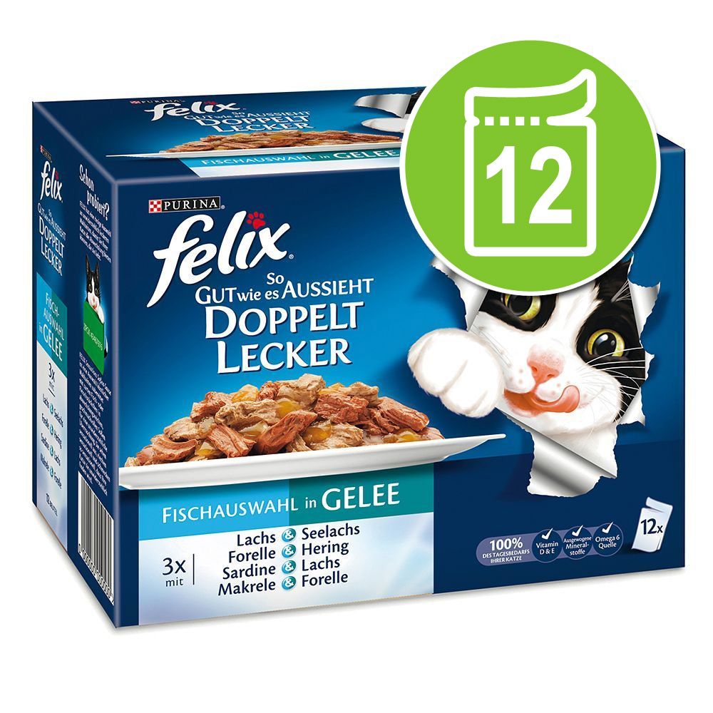 Image of Felix Fantastic Doblemente Bueno 12 x 100 g - Festín de carnes 07613033048531