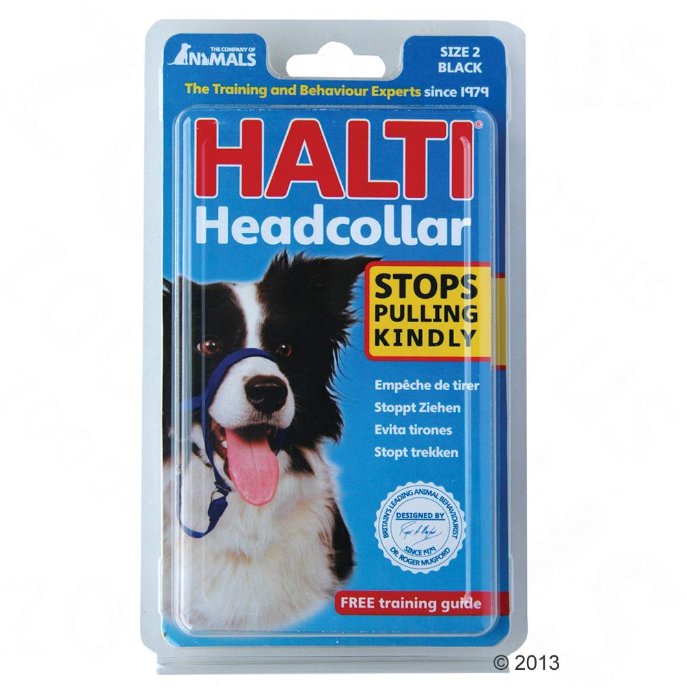 Image of Collar antitirones HALTI para perros - Talla 2: beagle, border collie, caniche 00886284112208