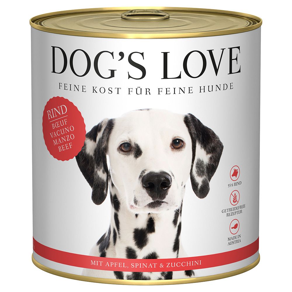 Sparpaket Dog ́s Love Adult 12 x 800 g.- Lamm