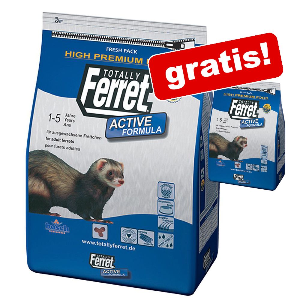 7,5 kg + 1,75 kg gratis! 9,25 kg Totally Ferret Active - Totally Ferret Active