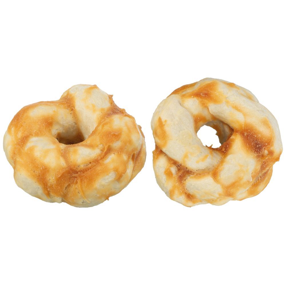 12Stück, ca. ø 6,5cm, 510g Trixie Twists aus Kollagen mit Huhn Hundesnacks