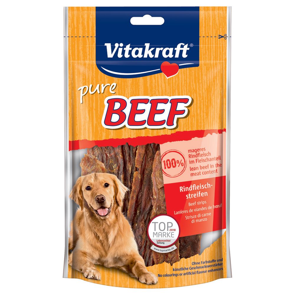 Vitakraft Snack Masticativi 80 g Beef strisce manzo