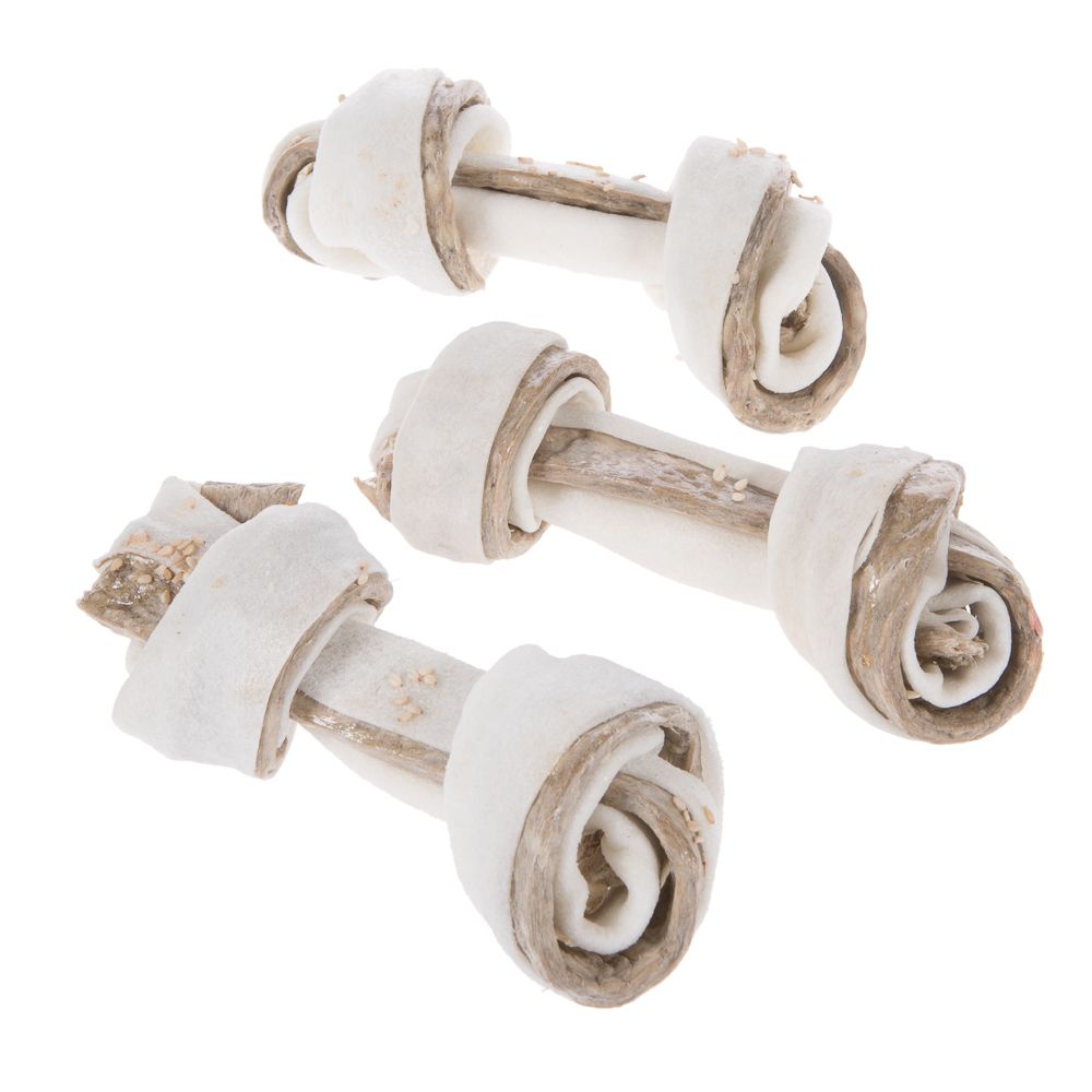 Barkoo Oase de ros înnodate cu susan - 3 bucăți a ca. 11 cm (150 g)