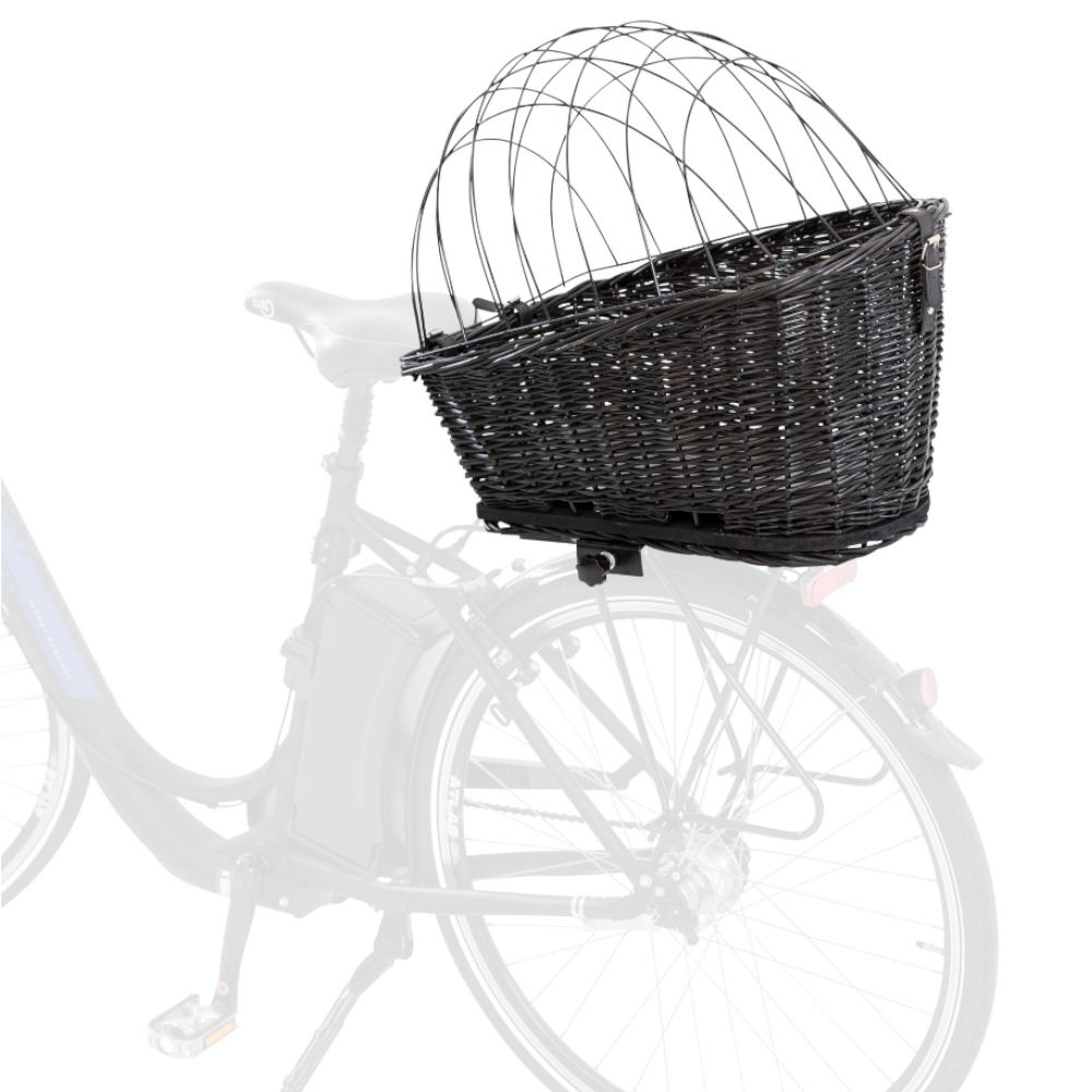 Panier vélo pour chien avec grille L55 l35 H49 cm Trixie - Panier vélo pour Chien