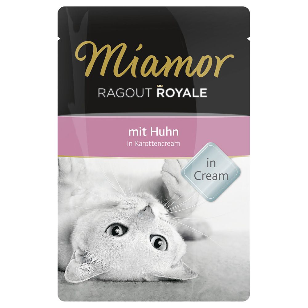 Miamor Pachet mixt de testare Ragout Royale 12 x 100 g - Multi-Mix varietăți în cremă