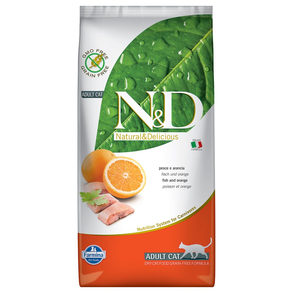 Farmina N&D getreidefrei Adult mit Fisch & Orange - 1,5 kg