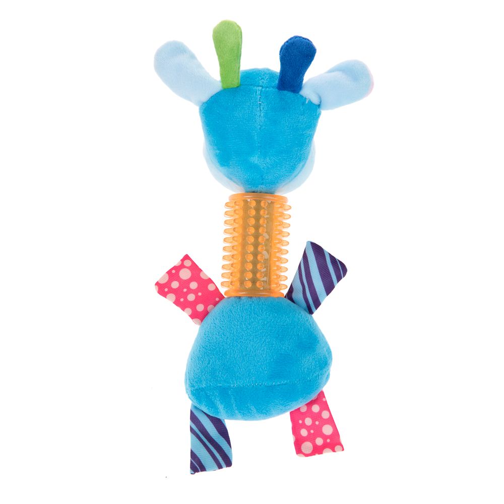 zoolove Sam Giraffe with TPR Neck Puppy Toy - 1 Toy