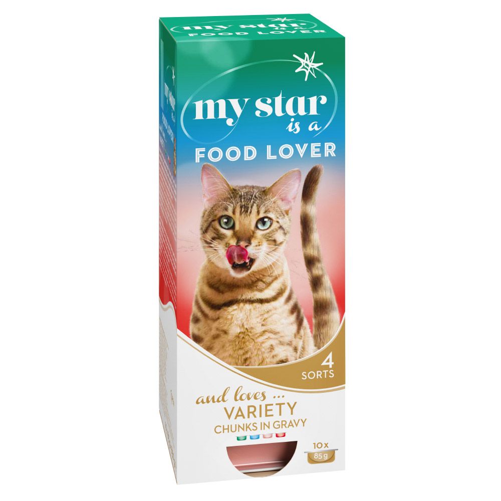 My Star is a Food Lover - Pachet mixt 10 x 85 g (4 sortimente)