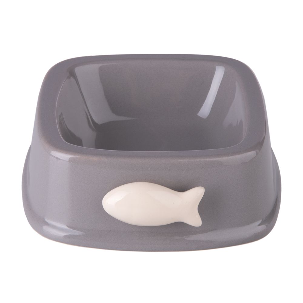 Image of Comedero de cerámica Banbury para gatos - 250 ml, 16 x 15,5 x 5 cm (L x An x Al) 05028804402412