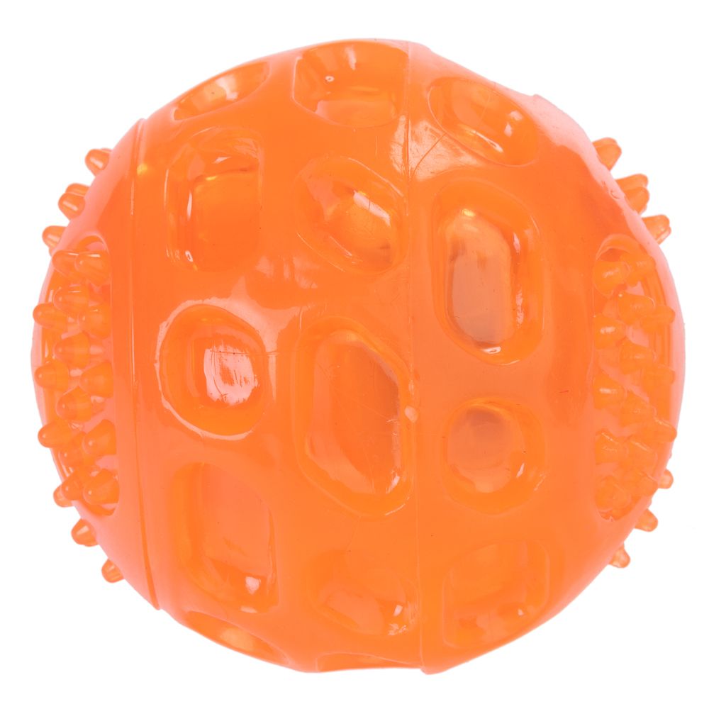 Hundespielzeug LED Ball aus TPR - 1 St�ck � 6 cm