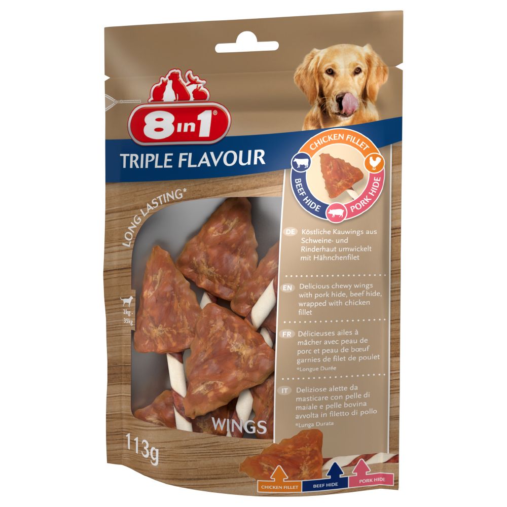 8in1 Triple Flavour Wings - 113 g (6 St�ck)
