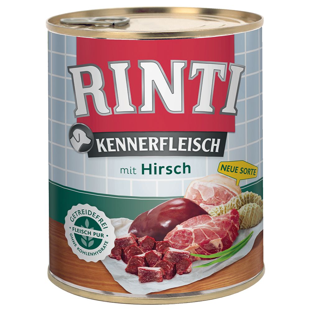 RINTI Pachet economic Kennerfleisch 24 x 800 g - Cerb