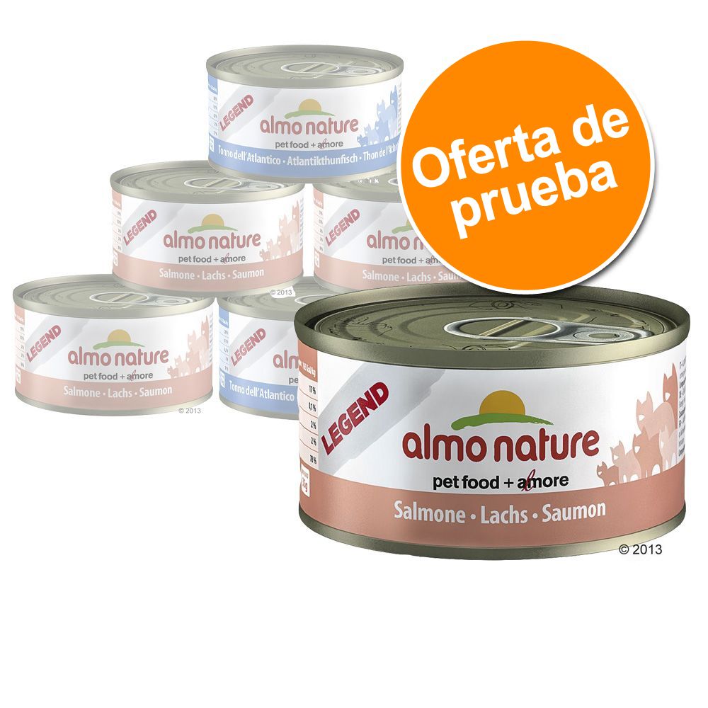Image of Almo Nature Legend 6 x 70 g - Pack de prueba - Pack mixto de atún 08001154125498