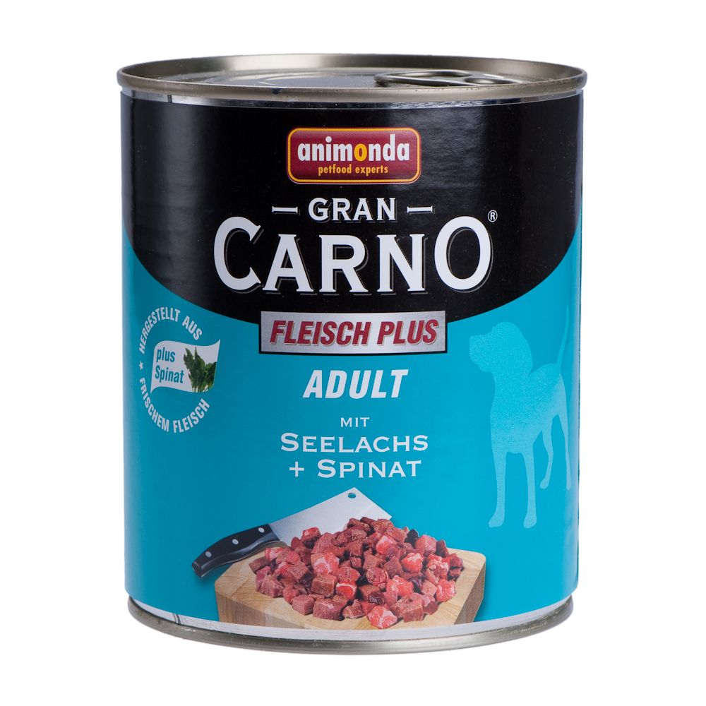 Image of Animonda GranCarno Adult Plus 6 x 800 g - Vacuno y ciervo con manzana 04017721827645