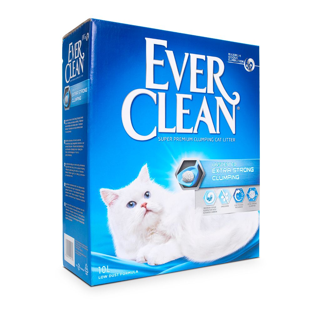 Ever Clean® Multiple Cat Clumping Cat Litter Economy Pack 2 x 10l