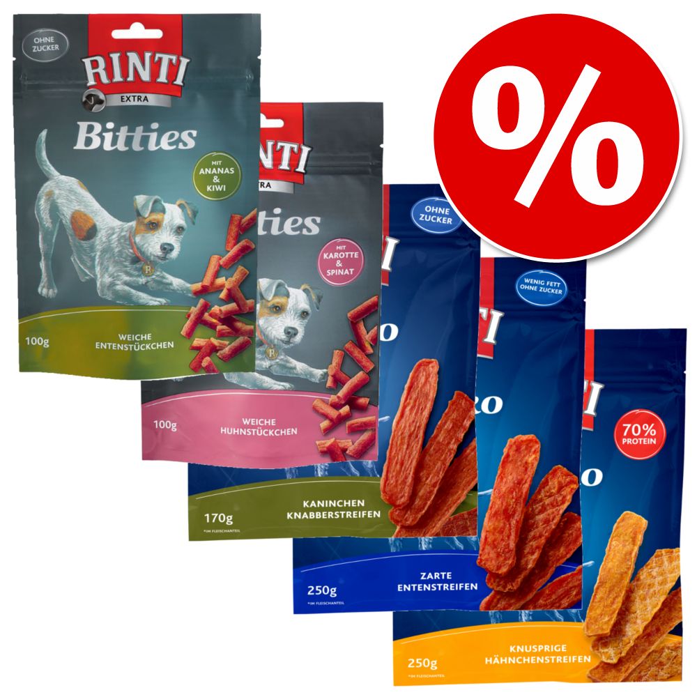 Mixpaket: 5 Sorten Rinti Snacks zum Sparpreis - 2 x 5 Sorten, 1740 g