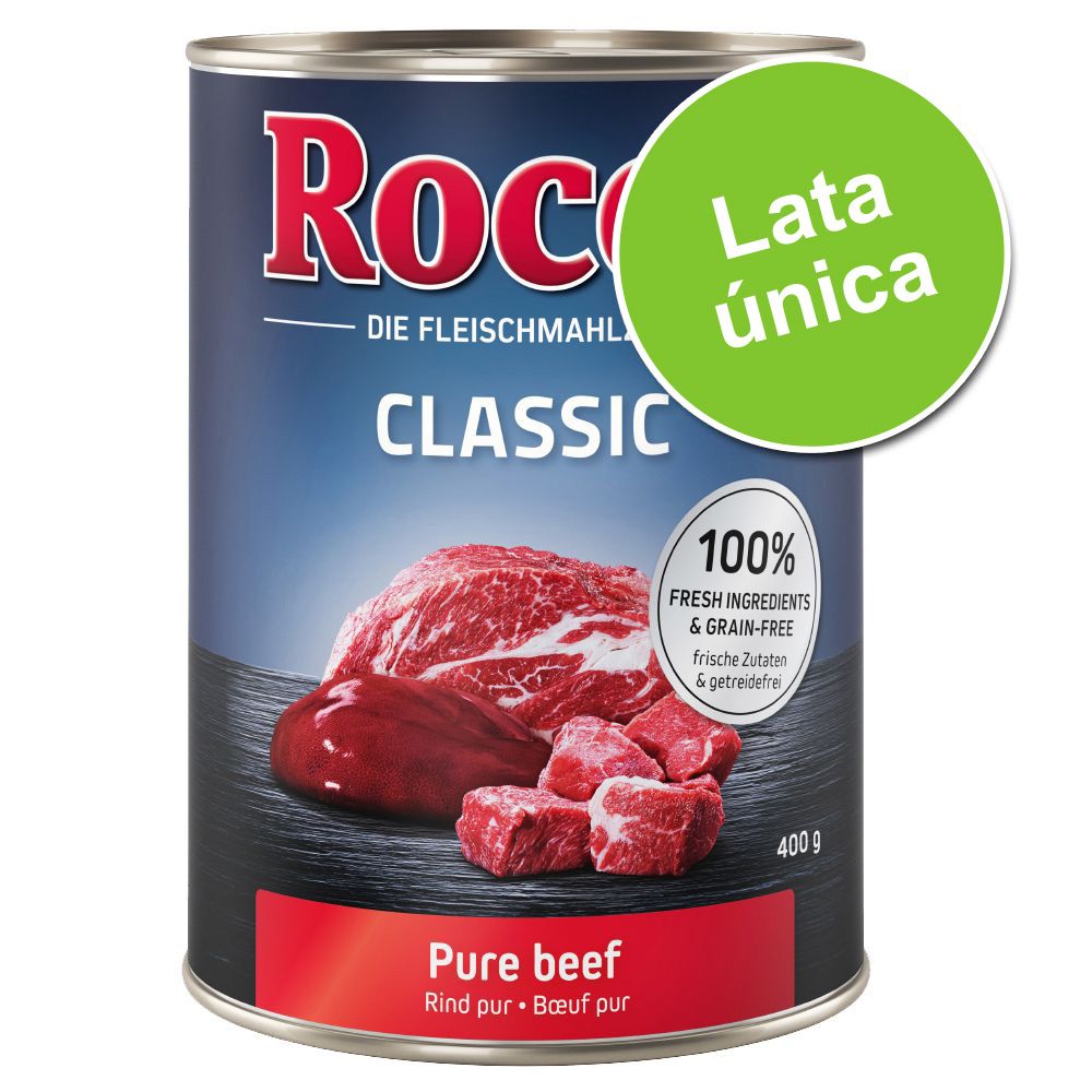 Image of Oferta de prueba: Rocco comida húmeda 1 x 400 g - Vacuno puro (Rocco Classic) 04260077045069