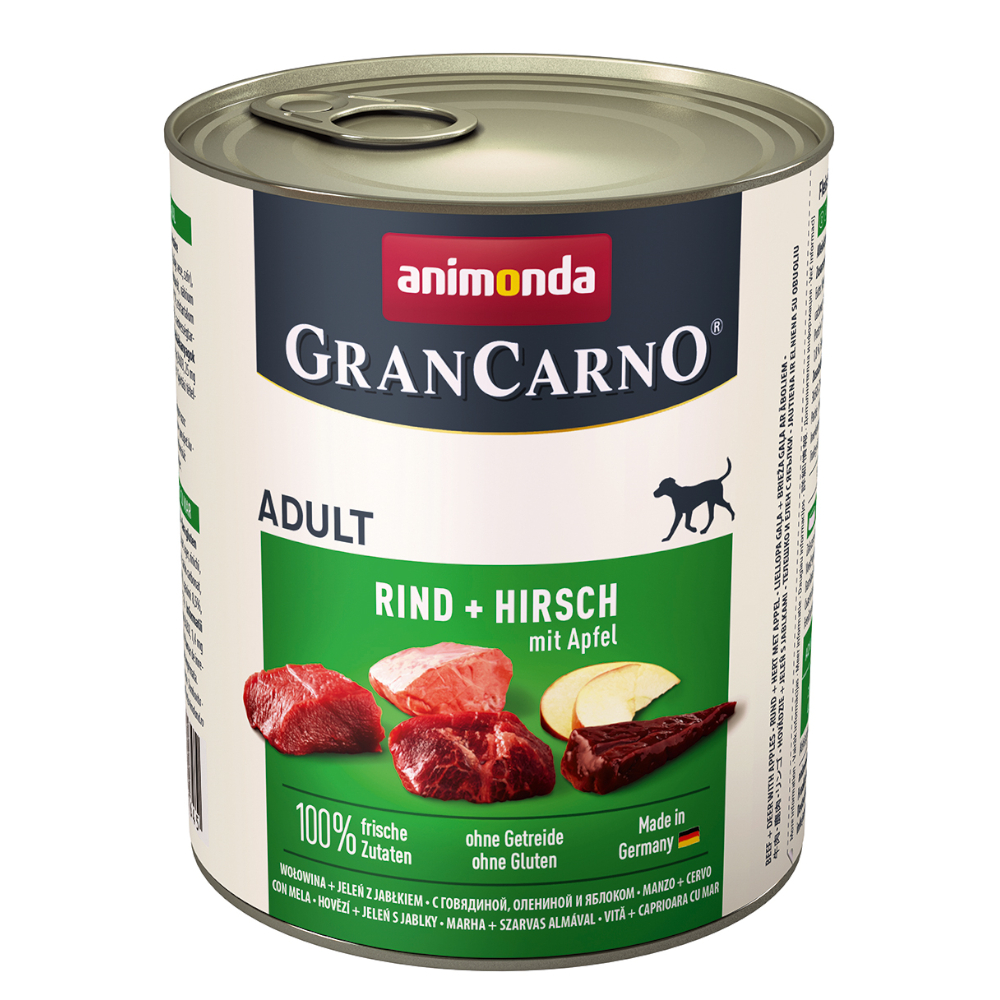 Animonda GranCarno Original Adult 6 x 800 g - Mixpaket 1 (6 Sorten)
