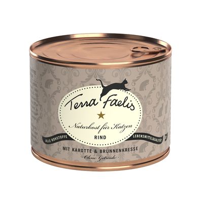 - Terra Faelis Fleisch-Menü 6 x 200 g Terra Faelis Fleisch-Menü 6 x 200 g