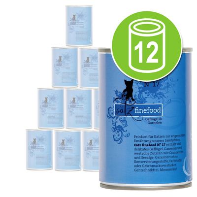 Catz Finefood Voordeelpakket Kattenvoer 12 X 400 G Kip Fazant catz finefood kopen in de aanbieding