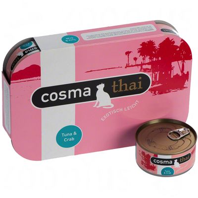 - Cosma Thai in Jelly 6 x 170 g Cosma Thai in Jelly 6 x 170 g