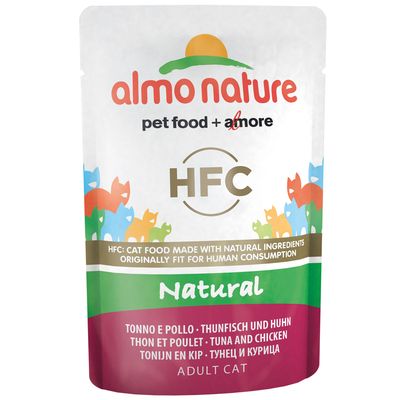 - Almo Nature HFC Pouch Natural 6 x 55 g Almo Nature HFC Pouch Natural 6 x 55 g