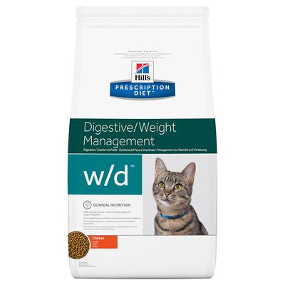 - Hill's Prescription Diet w/d Digestive/Weight Management Katzenfutter mit Huhn Hill's Prescription Diet w/d Digestive/Weight Management Katzenfutter mit Huhn