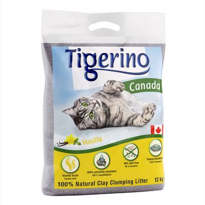 - Limited Edition: Tigerino Canada Katzenstreu - Vanilleduft Limited Edition: Tigerino Canada Katzenstreu - Vanilleduft