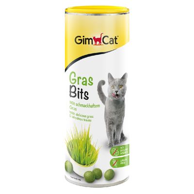 3X425G Gras Bits Gimcat Kattensnack gimcat kopen in de aanbieding