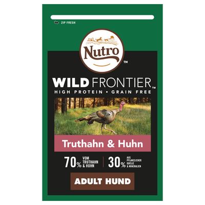 - Nutro Wild Frontier Hund Adult Truthahn & Huhn Nutro Wild Frontier Hund Adult Truthahn & Huhn
