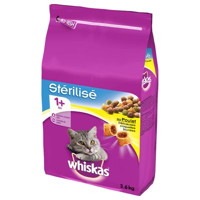 Whiskas 1 Sterile Kip 36 Kg whiskas kopen in de aanbieding