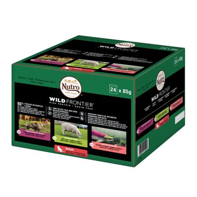 Nutro Wild Frontier Gemengd Pakket Kattenvoer 12 X 85 nutro kopen in de aanbieding