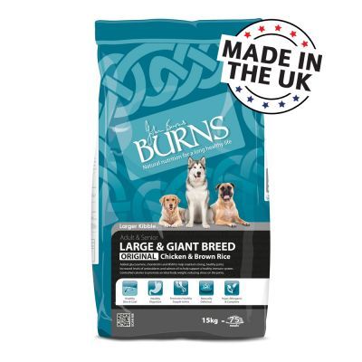 Burns Adult & Senior Large & Giant Breed Pollo & Riso - 15 kg