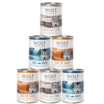 - Wolf of Wilderness Adult Huhn, Schwein, Fisch - Mixpaket Wolf of Wilderness Adult Huhn, Schwein, Fisch - Mixpaket