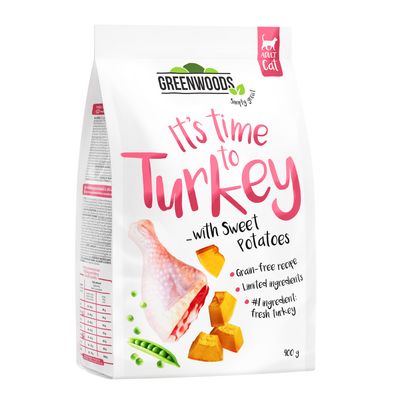 - Greenwoods Pute mit Süßkartoffeln, Erbsen und Kürbis Greenwoods Pute mit Süßkartoffeln, Erbsen und Kürbis