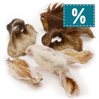 - Wolf of Wilderness - gemischtes Paket Ohren (4 Sorten) Wolf of Wilderness - gemischtes Paket Ohren (4 Sorten)