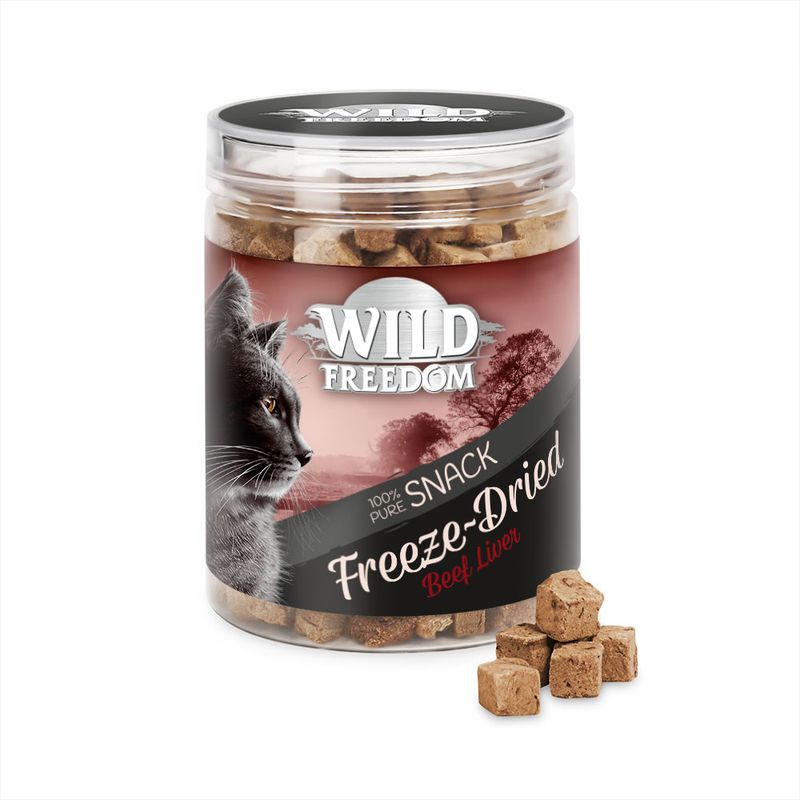 Wild Freedom FreezeDried Snacks Rinderleber Wolf of Wilderness