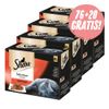 76 + 20 gratis! 96 x 85 g Sheba - Variazioni Buste Selezione Gustosa in Salsa