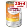 20 + 4 gratis! 24 x 400 g Animonda Integra Protect  - Renal Manzo