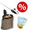Set addestramento Bosch Fruitees, Target Stick e Portasnack - target stick, baggy e snack Fagiano & Fico (200 g)
