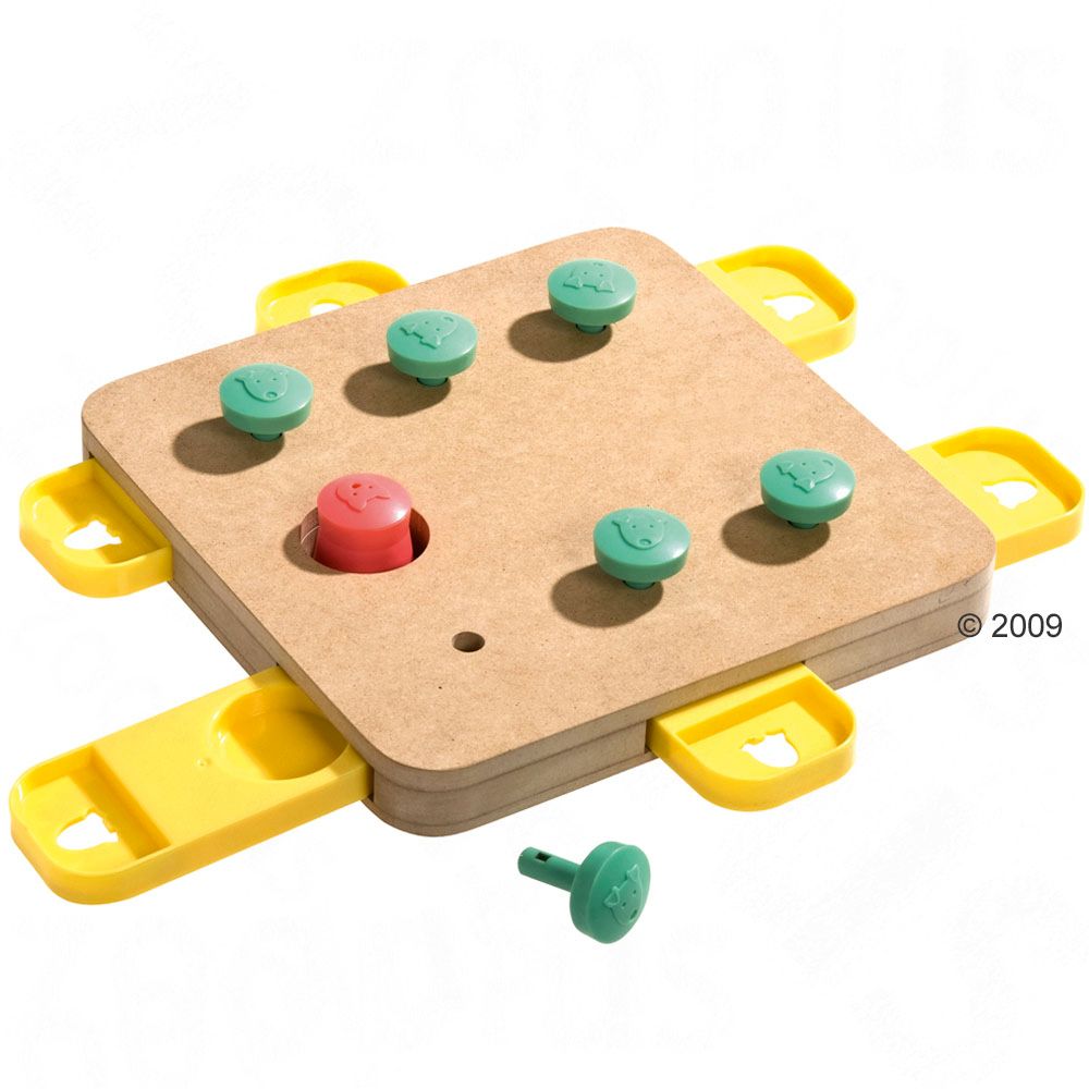 Image of Juego de inteligencia Karlie Doggy Brain Train Cube - 32 x 32 x 5 cm 05415245200804