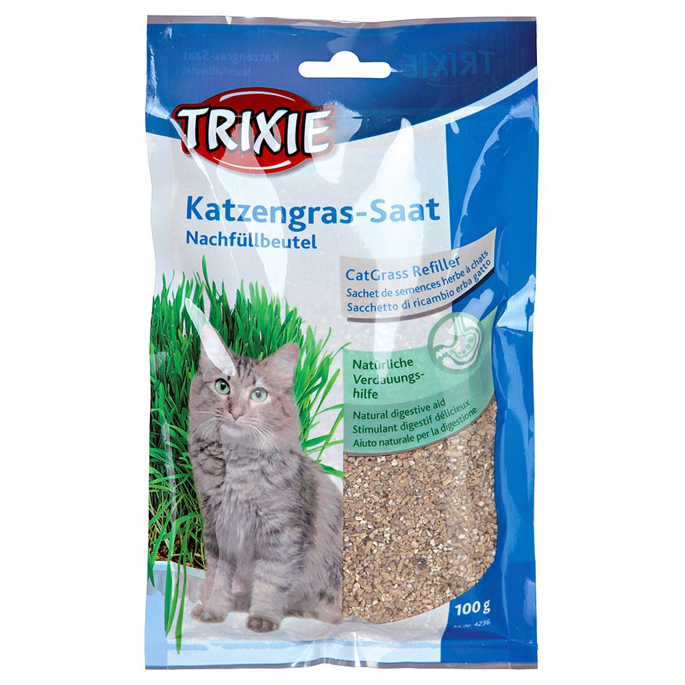 Herbe à chat Trixie - 3 x 100 g