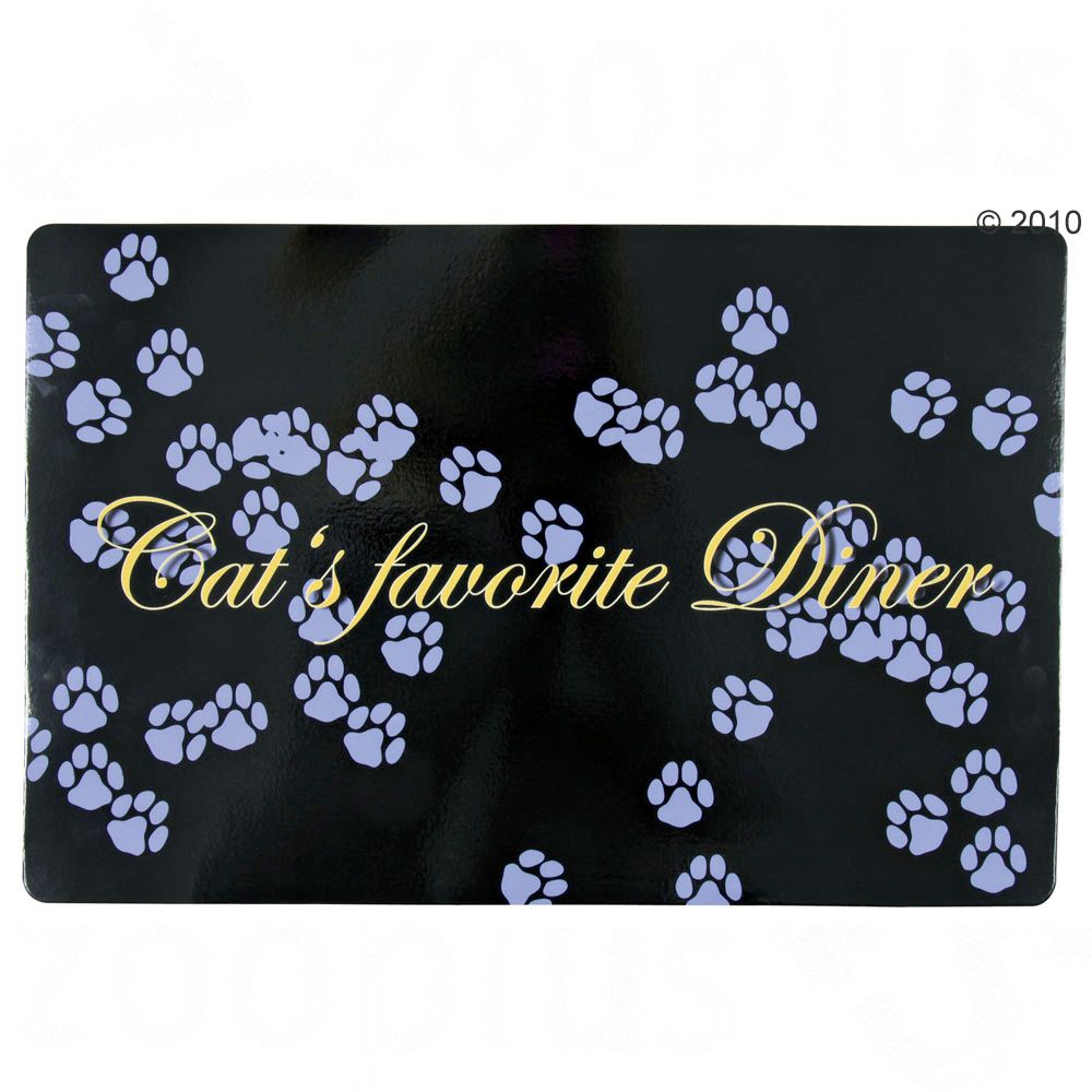 Trixie Napfunterlage Cat´s Favorite Dinner - L 44 x B 28 cm